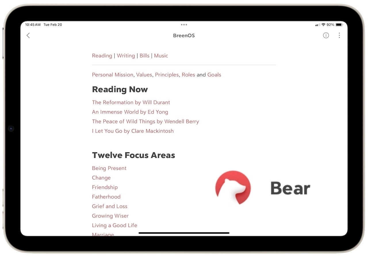 Screenshot of Bear 2.