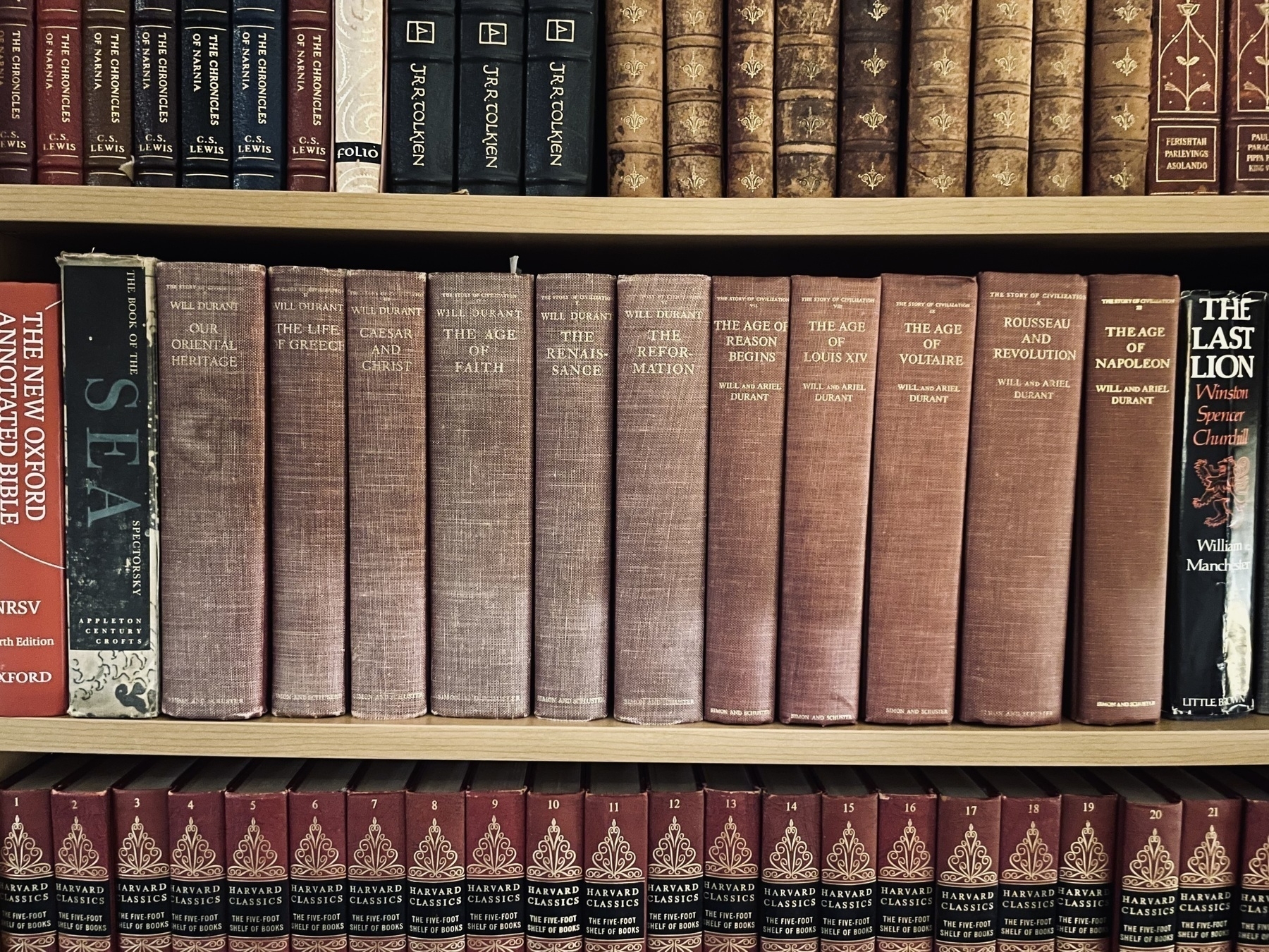 The 11-volume Story of Civilization by Will and Ariel Durant
