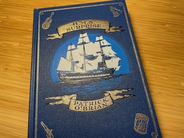 Photo of the Folio Society edition of HMS Surprise by Patrick O'Brian